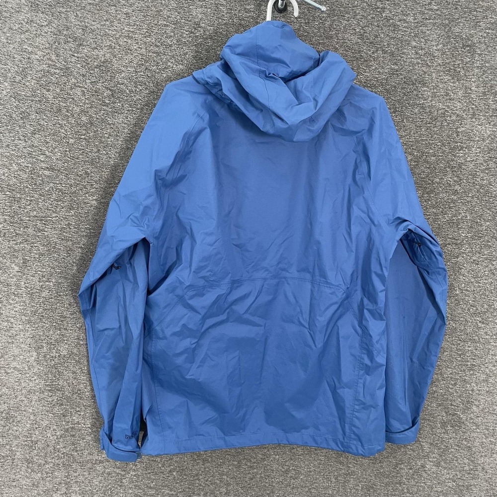 Outdoor Research Apollo Jacket Womens XL Blue Ventia Waterproof Rain Hooded - Picture 8 of 9